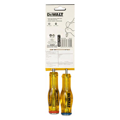 DeWalt 2-piece Demolition Screw Driver Set, Steel Core High Impact (DWHT0-67530)