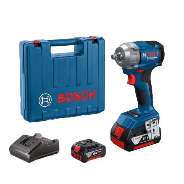 Bosch GDS 18V-350 Professional Cordless Impact Wrench Kit Set 18V (max torque 350Nm)