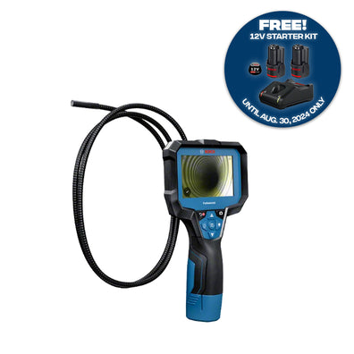 *LIMITED TIME OFFER: FREE 12V STARTER KIT SET* Bosch GIC 4-23 C Inspection Camera / Borescope ( 800 x 480 px Resolution )