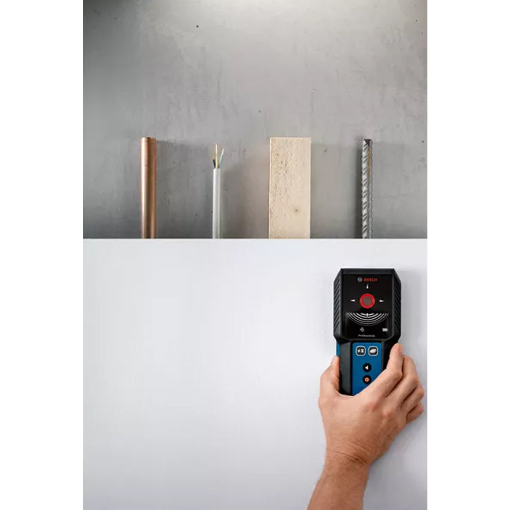 Bosch GMS 120-27 Professional Multi Wall Scanner / Detector (Metal, Live wires, and Wooden Studs)