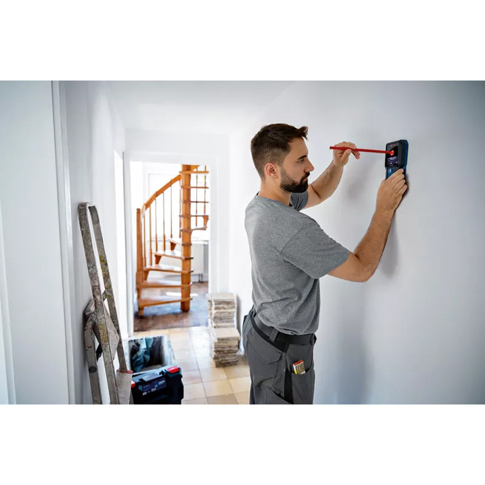 Bosch GMS 120-27 Professional Multi Wall Scanner / Detector (Metal, Live wires, and Wooden Studs)