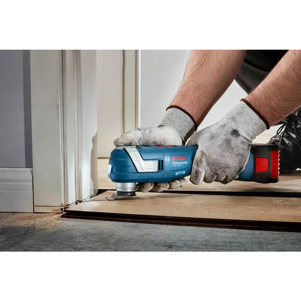 Bosch GOP 185-LI Professional Cordless Brushless Oscillating 18V Multi Tool ( Multi Cutter ) ( Bare Tool Only )