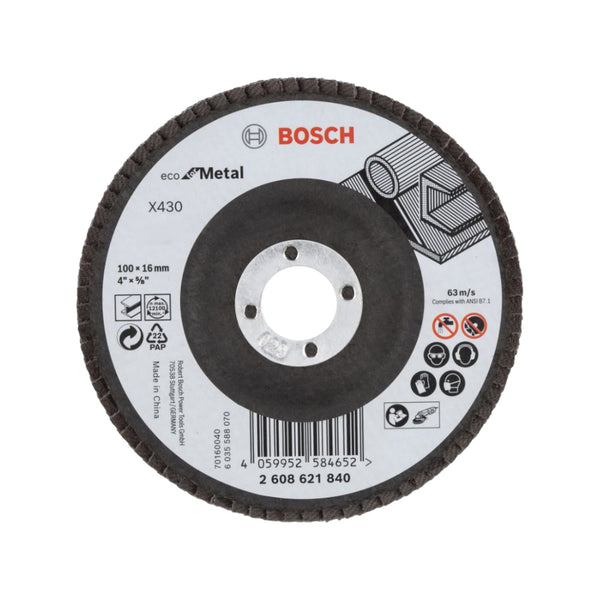 Bosch Professional Flap Disc Eco for Metal (X430)