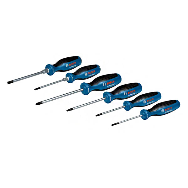 Bosch Professional 6pcs SL/PH/PZ/TX Screwdriver Set