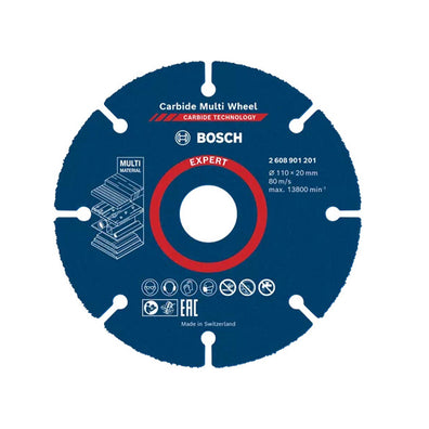 Bosch 4-inch ( 110mm ) Carbide Multi-Wheel (2608901201)