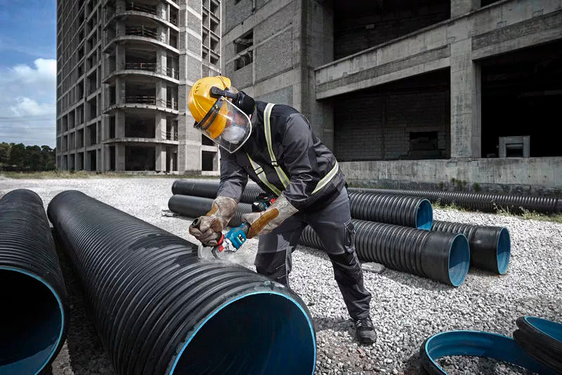 Bosch GWS 18V-15 S Brushless Cordless Angle Grinder, up to 1500W power (Bare Tool Only)