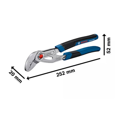 Bosch Professional Sanitary Water Pump Plier 250mm (1600A02W3N)