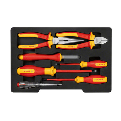 Bosch Professional 7pcs VDE Mixed Hand Tools Set ( 1600A02NG3)