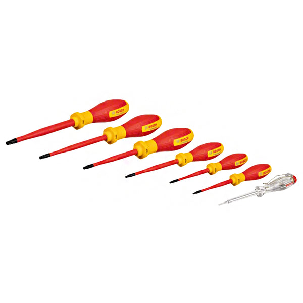 Bosch Professional 7pcs VDE Torx Screwdriver Set