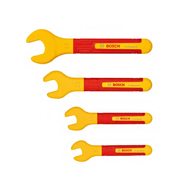 Bosch Professional 4pcs VDE Spanner Wrench Set (1600A02NE8)