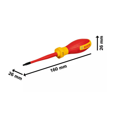 Bosch Professional VDE Torx Screwdriver TX10 x 75mm ( 1600A02NC5 )