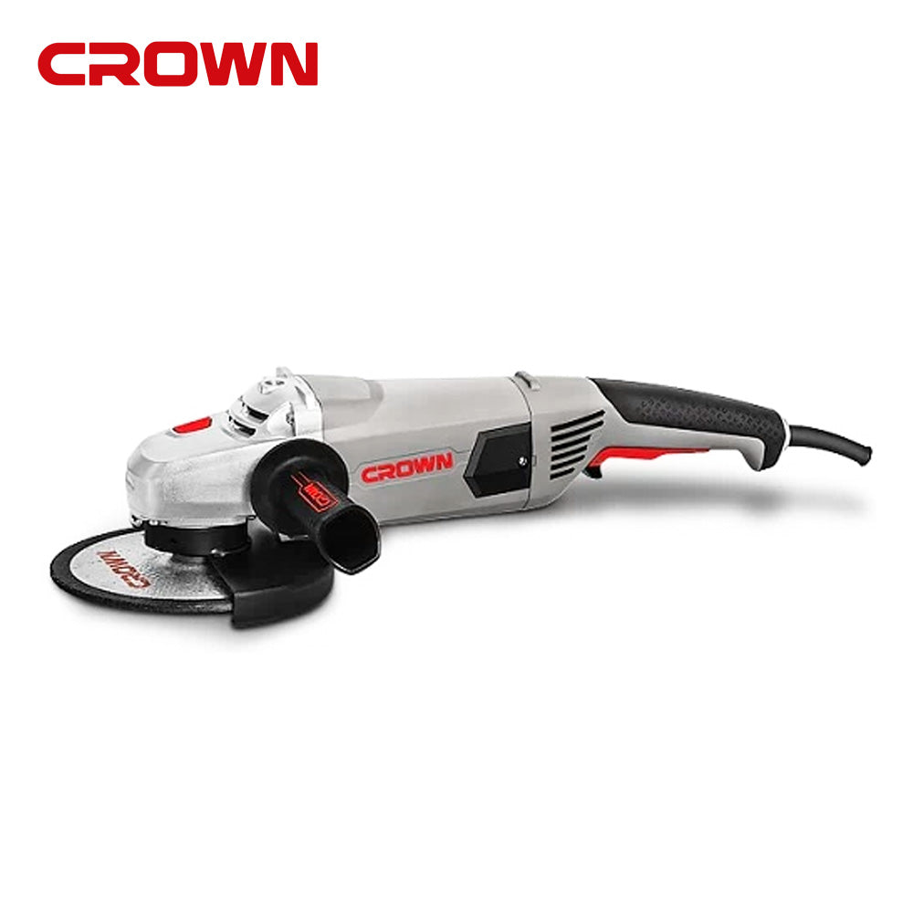 Crown CT13489 7-inches (180mm) Angle Grinder ( 2600W ) – GIGATOOLS ...