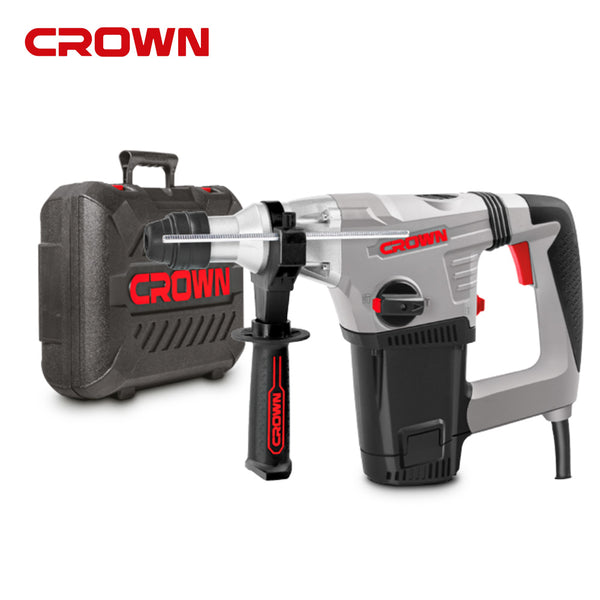 Crown CT18116 3-Modes SDS Plus Rotary Hammer 32mm 4.8J ( 1050W )