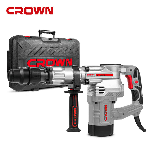 Crown CT18173H 17mm Hex Demolition Hammer / Chipping Gun ( 1,300W )