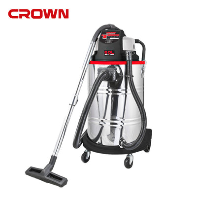 Crown CT42028 60-Liters Wet/Dry Vacuum Cleaner ( 1400W )