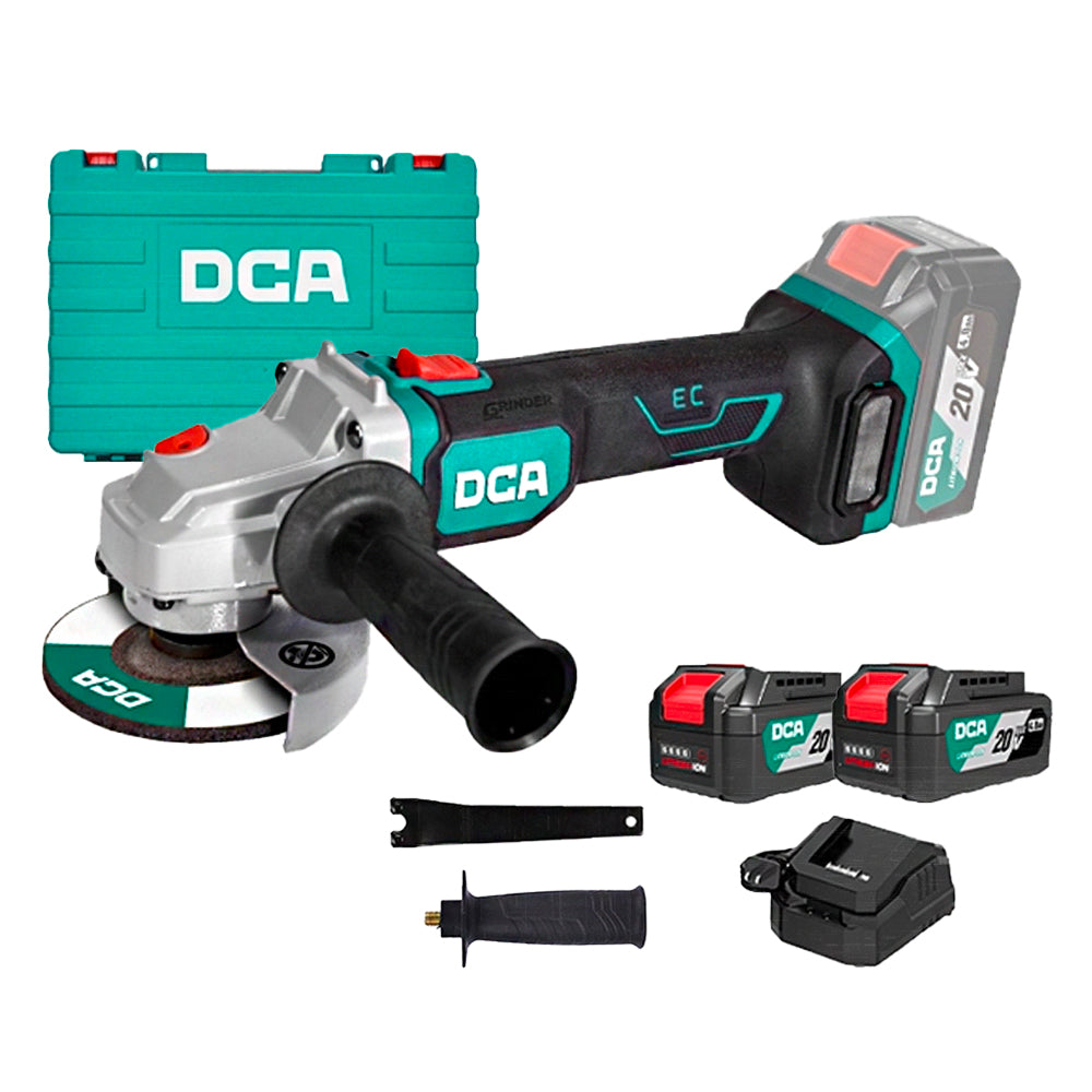 DCA ADSM06-100 EM Brushless Cordless Angle Grinder 4