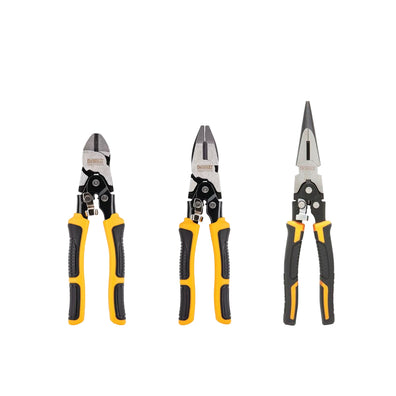 DeWalt Compound Action Combination Pliers / Diagonal Cutting / Long Nose Pliers