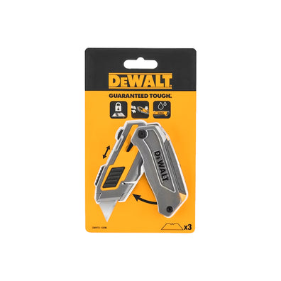 DeWalt Premium Folding Retractable Utility Knife / Cutter ( DWHT0-10296 ) ( Made in USA )