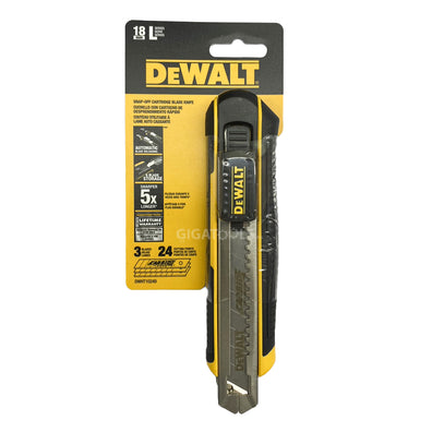 DeWalt Catridge Blade Snap-Off Knife / Cutter (18mm) ( DWHT10249-30 )