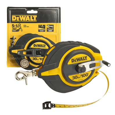 DeWalt 30m / 100ft Steel Long Tape Measure ( DWHT34144 )