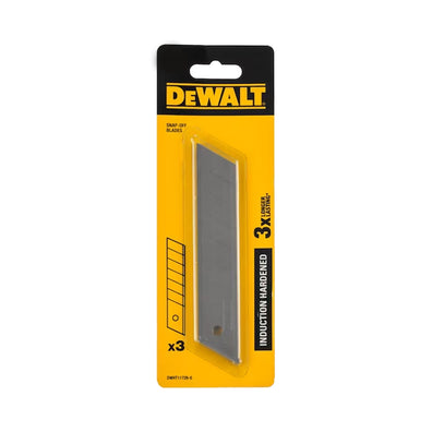 DeWalt 3pcs. Snap-off Induction Hardened Blade