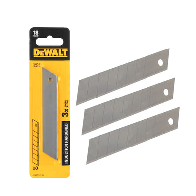 DeWalt 3pcs. Snap-off Induction Hardened Blade