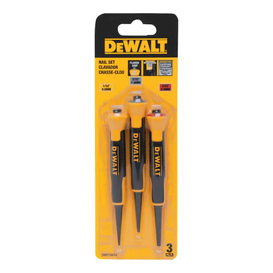 DeWalt DWHT0-58018 3-Piece Nail Set