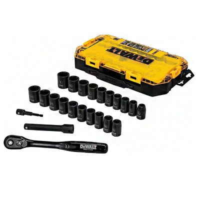 DeWalt DWMT74739 23 pc. 1/2 in. Drive Combination Impact Socket Set