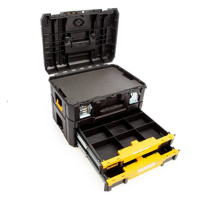 DeWalt DWST83395-1 TSTAK 2.0 Combo Kit Tool Box - Suitcase & Shallow Drawers