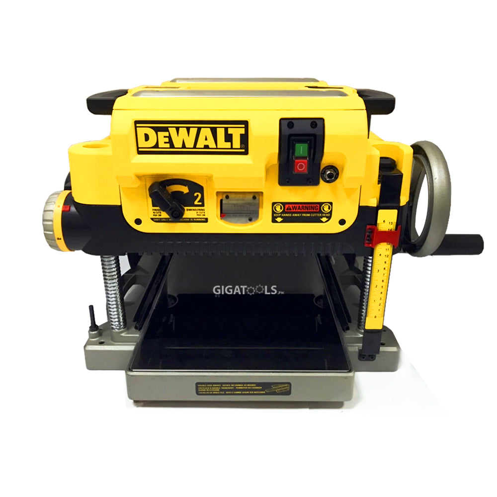 DeWalt DW735 13" Knife, Two Speed Thickness Planer (1,800W) GIGATOOLS Industrial