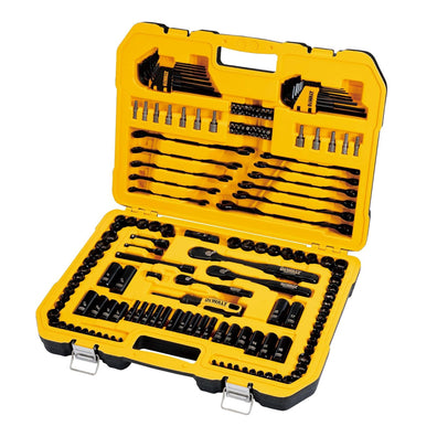 DeWalt Socket Wrench / Allen Wrench / Screwbit Black Chrome Mechanics Tool Set DWMT45184-1 (184-Piece)