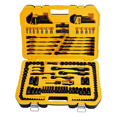 DeWalt Socket Wrench / Allen Wrench / Screwbit Black Chrome Mechanics Tool Set DWMT45184-1 (184-Piece)