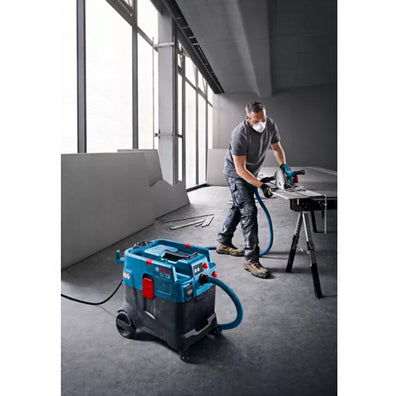 Bosch Heavy Duty GAS 400 A All Purpose Wet and Dry Dual (2-in-1) Vacuum Cleaner & Blower 40L, with Power Socket 1,200W