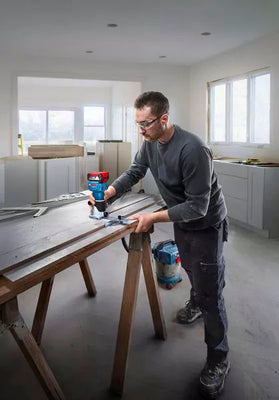 Bosch GLF 18V-8 Professional EC Brushless Cordless Palm Edge Router/Trimmer 18V (Bare Tool Only)