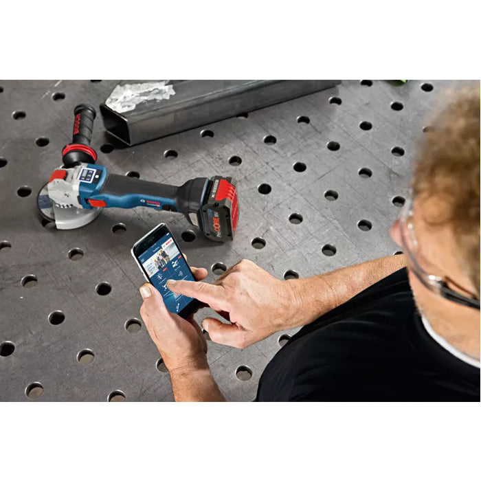 *CLEARANCE* Bosch GWX 18V-10 SC Professional Brushless Cordless Angle Grinder with X-LOCK (Bare Tool Only)