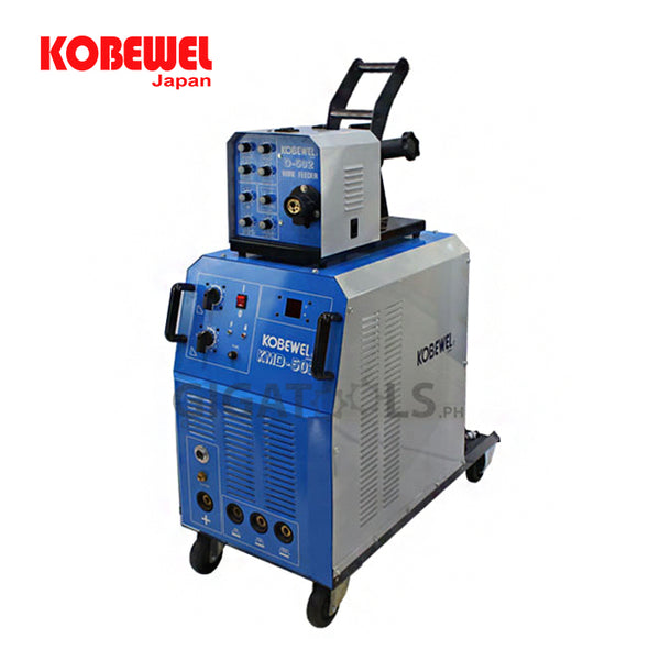 KOBEWEL KMD-502 MIG / MAG Arc Welding Machine 40-500A, with Separate Wire Feeder (Made in Japan)