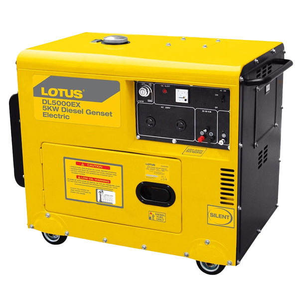 Lotus 5KW Diesel Generator (Electric) ( DL5000EX )