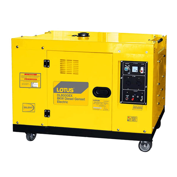 Lotus 8KW Diesel Generator (Electric) ( DL8000EX )