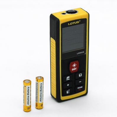 Lotus 50-Meters Digital Distance Laser Measure / Rangefinder ( LM50X )