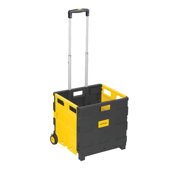 Lotus Collapsible Trolley Push Cart Basket (8gal) (LTHT80TCX)