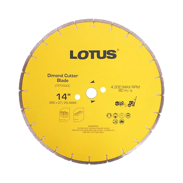 Lotus 14" Diamond Cutting Wheel ( LTXT350CC )