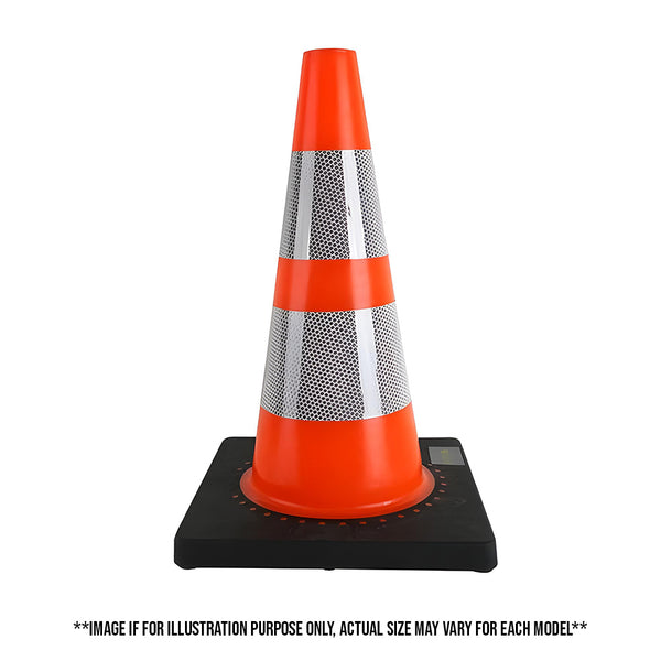 Lotus Safety Cone (Rubber Material, Anti-UV, High Visibility)