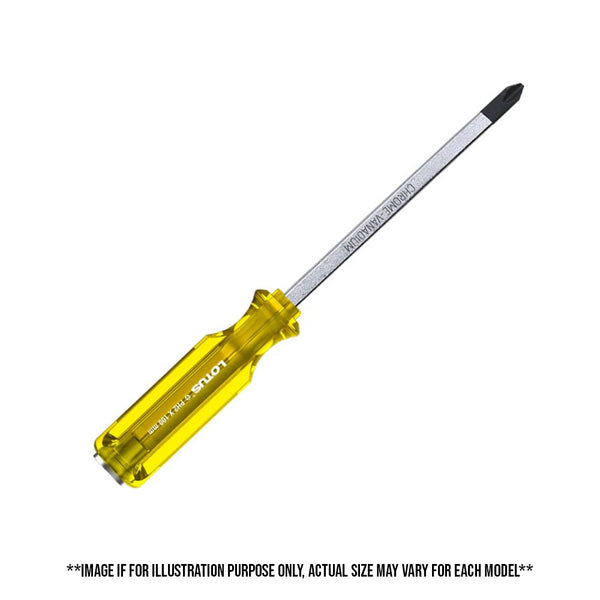 Lotus Phillips Go-Thru Screwdriver with Different Sizes