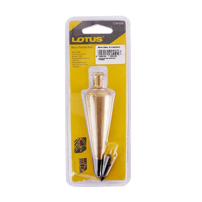 Lotus 8oz. Brass Plumb Bob (LTPB008)