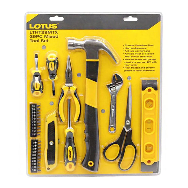 Lotus 29pcs. Mixed Hand Tools Set ( LTHT29MTX )