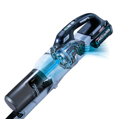 Makita CL003GZ10 Brushless Cordless 4-Speed Vacuum Cleaner with LED Light 40Vmax XGT™ Li-ion ( Bare Tool Only )