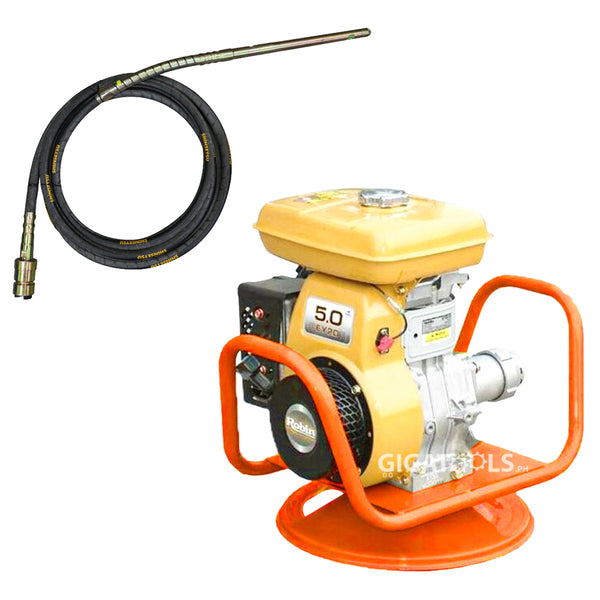 Shinsetsu Concrete Vibrator with Robin EY20 Engine (5HP)