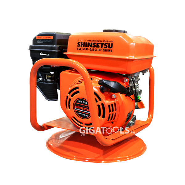 Shinsetsu Gasoline Drive Motor for Concrete Vibrator