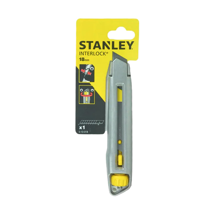 Stanley InterLock® 18mm Metal Snap Off Knife Cutter ( 10-018 ...