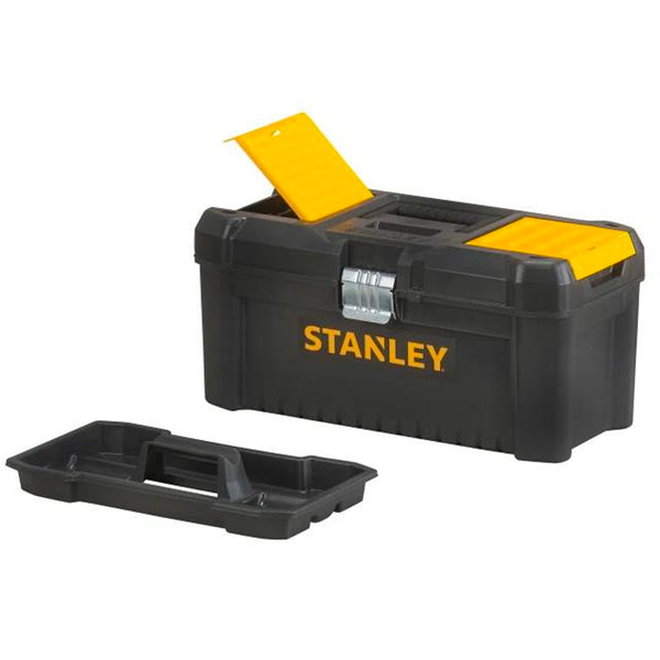 Stanley 16" Essential Tool Box with Metal Latches (75-518)